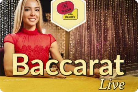 Baccarat Live table at Rollino Casino UK