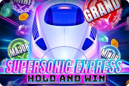 Supersonic Express jackpot slot at Rollino Casino UK